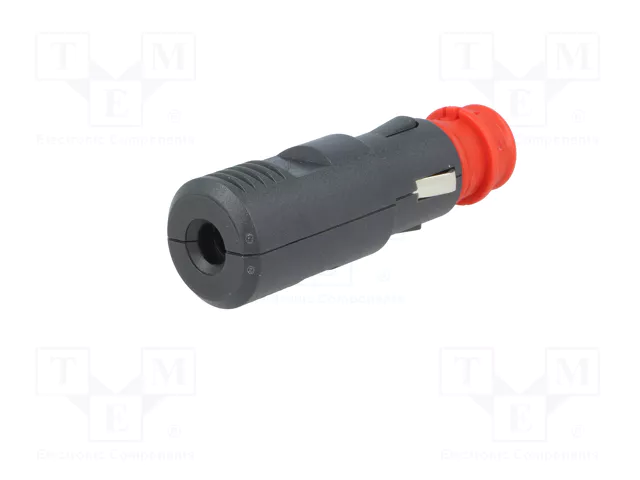PRO CAR Enchufe de mechero de coche con borna de tornillo 16A negro PRO CAR Enchufe de mechero de coche con borna de tornillo 16A negro