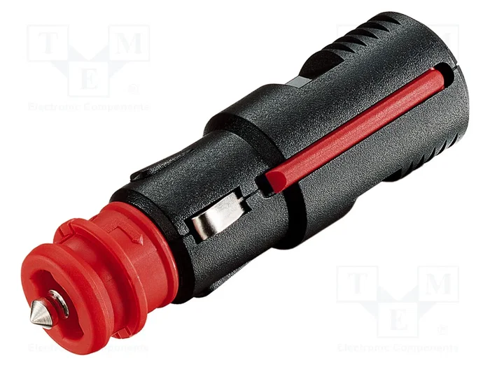 PRO CAR Enchufe de mechero de coche con borna de tornillo 16A negro PRO CAR Enchufe de mechero de coche con borna de tornillo 16A negro