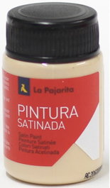 LA PAJARITA Pack de 6 botes de pintura satinada color carne de 35 ml