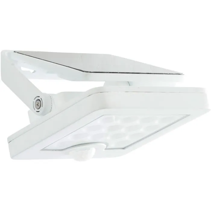 Brilliant Aplique Exterior LUTON BRI4004353437786 LED Solar Detector Movimiento Plástico Metal 4W Blanco Brilliant Aplique Exterior LUTON BRI4004353437786 LED Solar Detector Movimiento Plástico Metal 4W Blanco