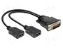 DeLOCK Adaptador de Vídeo 65280 DMS-59 a 2 x HDMI