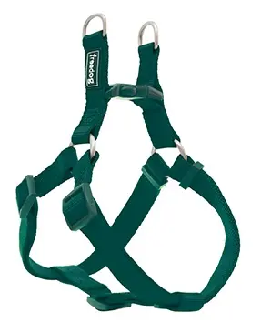 Freedog Arnés de Nailon Tipo A Verde 10mm x 20/36cm Freedog Arnés de Nailon Tipo A Verde 10mm x 20/36cm
