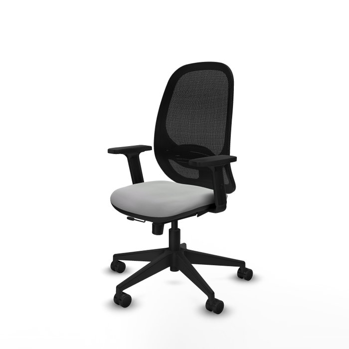 PIQUERAS Y CRESPO Silla de oficina Cilanco Gris claro y Negro PIQUERAS Y CRESPO Silla de oficina Cilanco Gris claro y Negro
