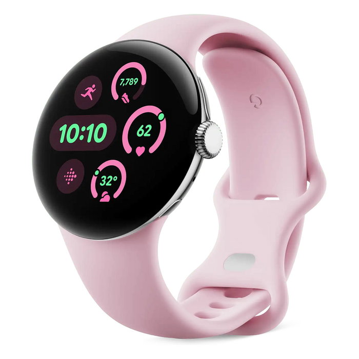 Google Active Band para Pixel Watch 3 (41mm), Rose Quartz, Small Google Active Band para Pixel Watch 3 (41mm), Rose Quartz, Small