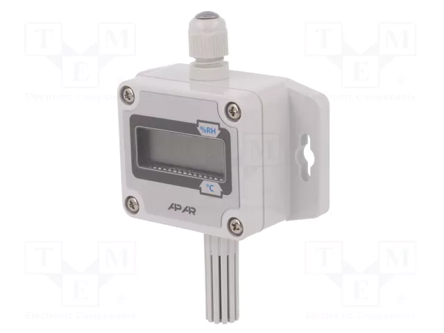 APAR AR252/LCD/U Transductor de Temperatura y Humedad con LCD APAR AR252/LCD/U Transductor de Temperatura y Humedad con LCD