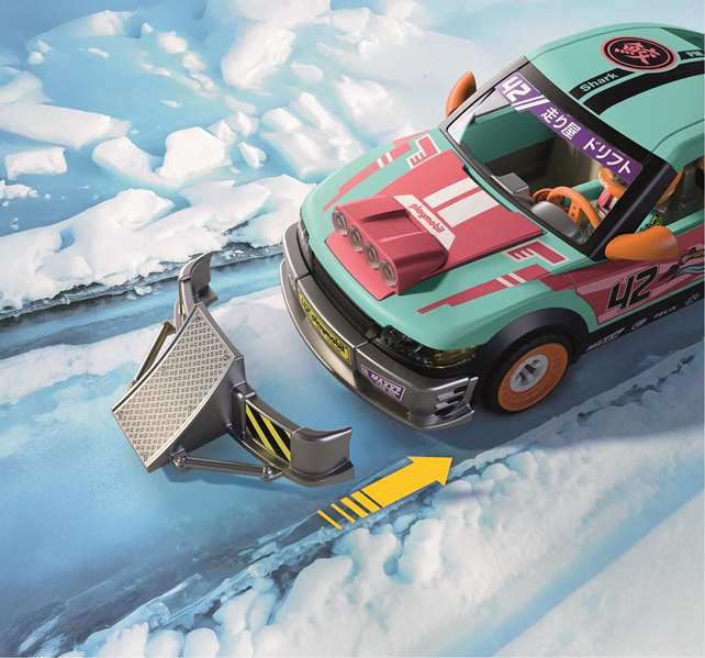 Playmobil City Action Coche Tuning Todoterreno, vehículo de juguete, para niños de 4 a 10 años