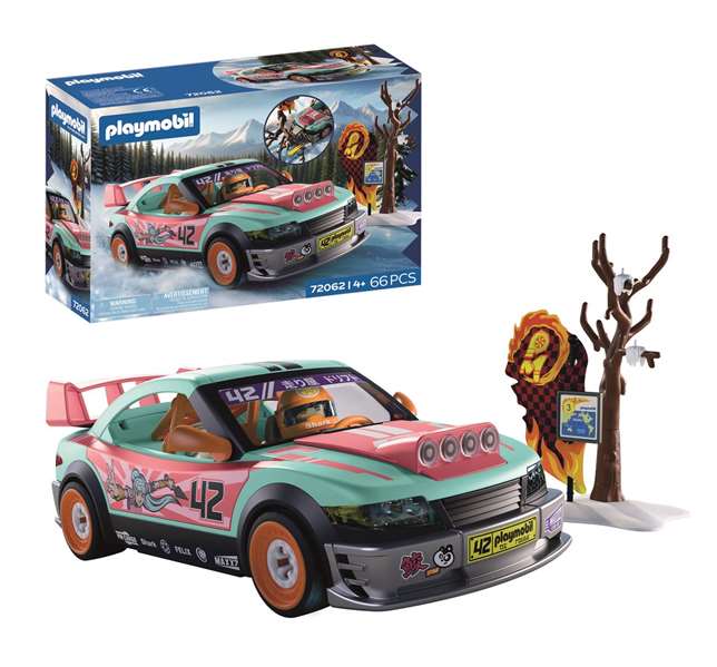 Playmobil City Action Coche Tuning Todoterreno, vehículo de juguete, para niños de 4 a 10 años