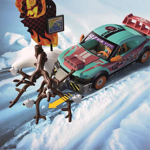 Playmobil City Action Coche Tuning Todoterreno, vehículo de juguete, para niños de 4 a 10 años