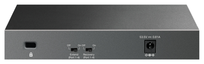 TP-Link LS106LP LiteWave Switch de 6 Puertos con 4 Puertos PoE+