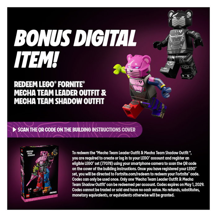 LEGO Fortnite Líder del equipo meca 77078 LEGO Fortnite Líder del equipo meca 77078