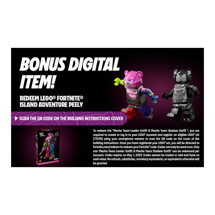 LEGO Fortnite Líder del equipo meca 77078 LEGO Fortnite Líder del equipo meca 77078