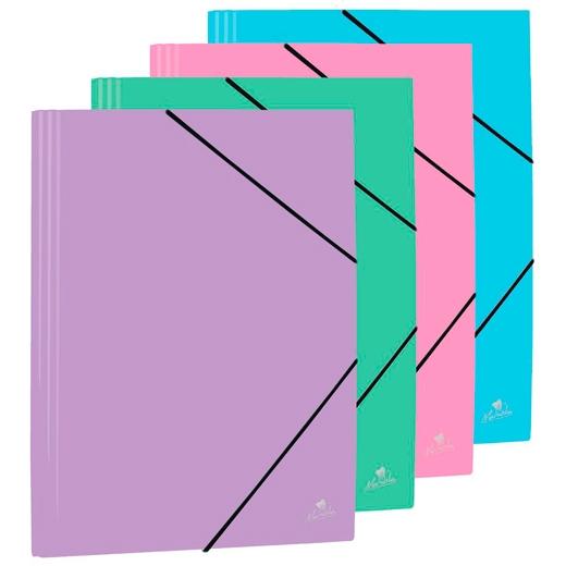 Carpeta De Gomas Y 3 Solapas Mariola Pp Pastel Fº Surtido (Set de 12) Carpeta De Gomas Y 3 Solapas Mariola Pp Pastel Fº Surtido (Set de 12)