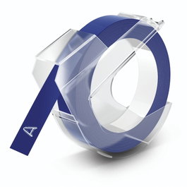 Dymo Cinta de Etiquetas 3D Azul Brillante 9 mm x 3 m