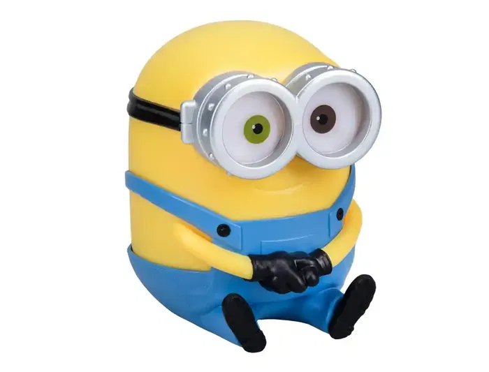 Wondee Lampara Minion Bob Capuchon 11x80x85mm Luz Decorativa Infantil Regalo Fan