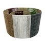DKD Home Decor Set de 3 Pantallas de Fibra Multicolor