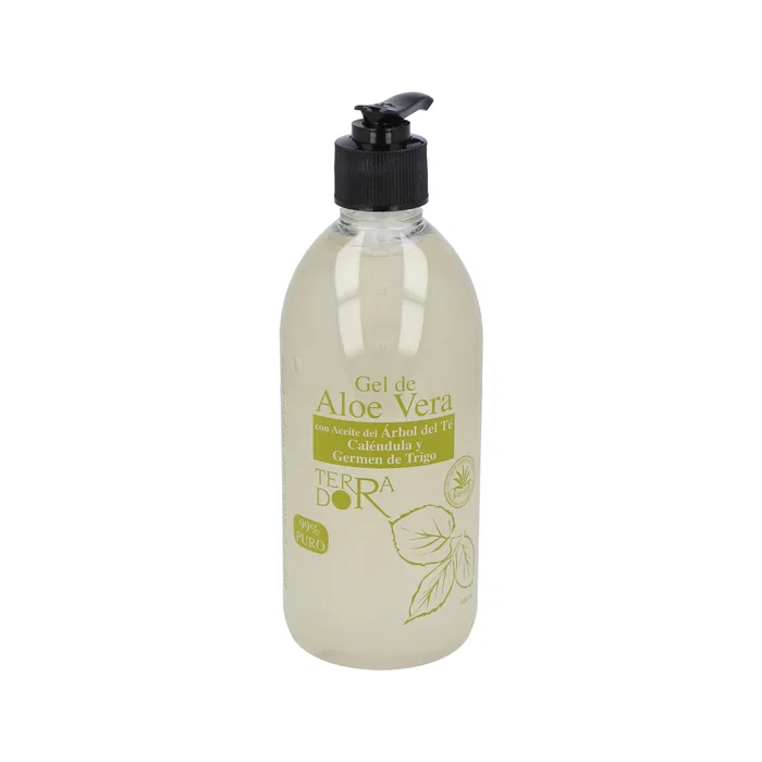 DERBOS Gel de Aloe Vera, Árbol de Té, Caléndula y Germen de Trigo 500 ml DERBOS Gel de Aloe Vera, Árbol de Té, Caléndula y Germen de Trigo 500 ml