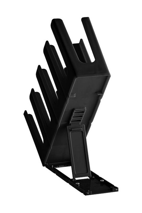 My Bar Organizador Vasos-Tapas Abatible 4 Secciones 44 cm Largo x 11.5 cm Ancho x 22.5 cm Alto (6 Unidades)