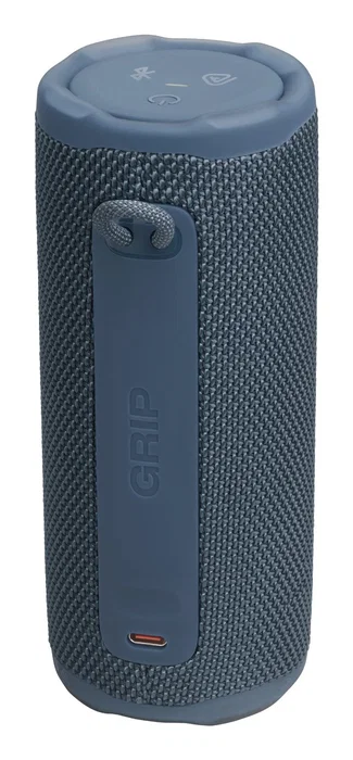 JBL Altavoz Bluetooth Portátil Grip 16W - Monofónico, Resistente al Agua y Polvo IP68, Batería 14h, Color Azul JBL Altavoz Bluetooth Portátil Grip 16W - Monofónico, Resistente al Agua y Polvo IP68, Batería 14h, Color Azul