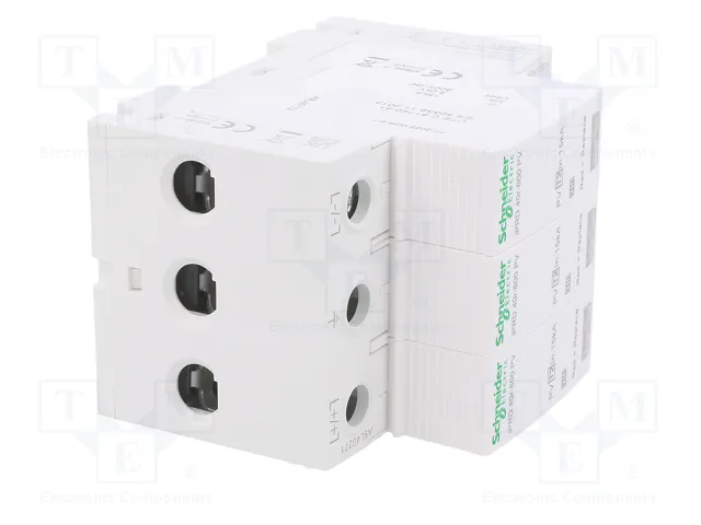 SCHNEIDER ELECTRIC Limitador de sobretensiones ACTI9 Tipo 2 de 3 polos SCHNEIDER ELECTRIC Limitador de sobretensiones ACTI9 Tipo 2 de 3 polos