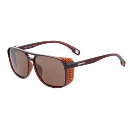 Bobroff BFG0028-C3P Gafas de sol para hombre con cristal marrón