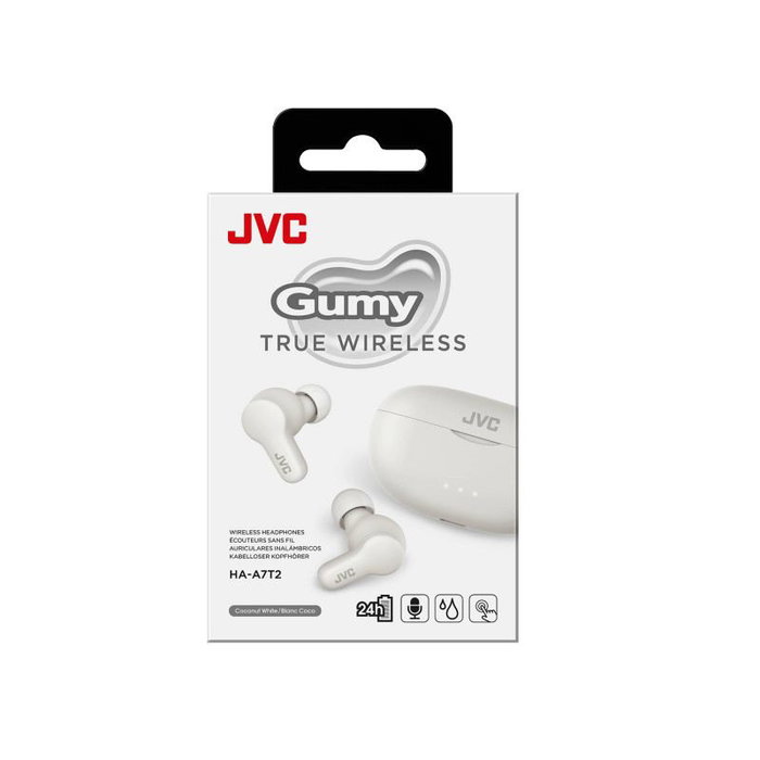 JVC Auricular TWS Inalámbrico Bluetooth Blanco
