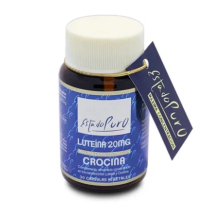 TONGIL Luteína 20mg y Crocina 30 Cápsulas Vegetales TONGIL Luteína 20mg y Crocina 30 Cápsulas Vegetales