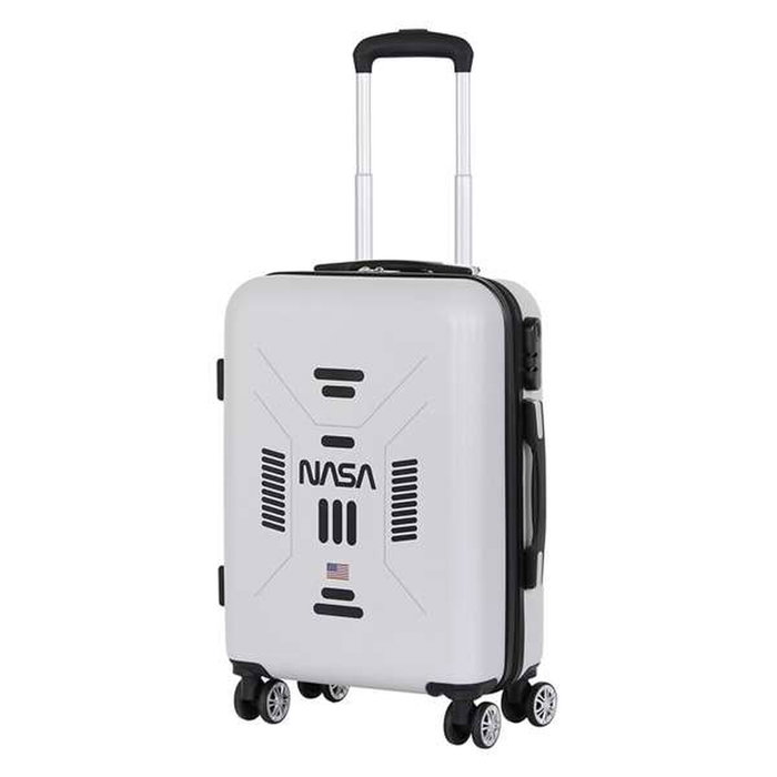 Karactermania Maleta de Cabina Spaceship ABS 4 Ruedas Blanco Karactermania Maleta de Cabina Spaceship ABS 4 Ruedas Blanco