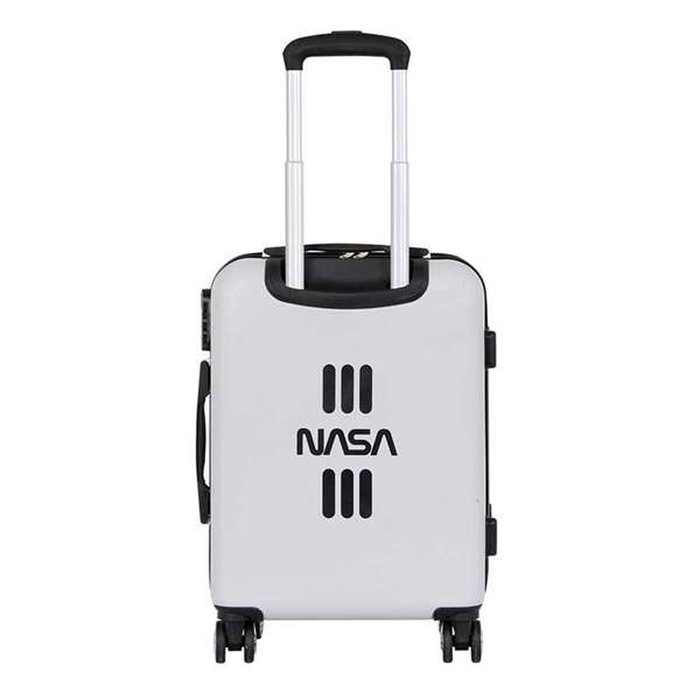 Karactermania Maleta de Cabina Spaceship ABS 4 Ruedas Blanco Karactermania Maleta de Cabina Spaceship ABS 4 Ruedas Blanco