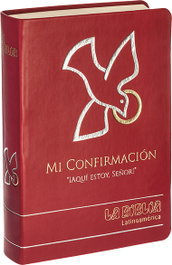 VERBO DIVINO, Biblia Latinoamérica Letra Grande Símil Piel Confirmación