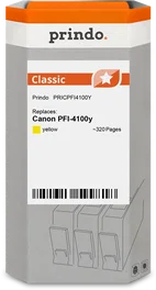 Prindo Cartucho de tinta amarillo PRICPFI4100Y Classic