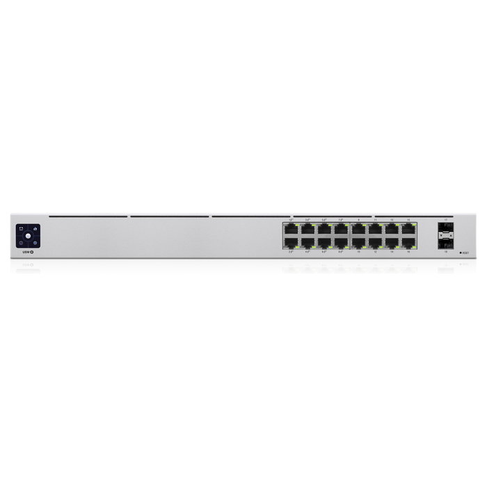 Ubiquiti UniFi USW-16-POE Switch Gestionado 16 Puertos Gigabit con 8 puertos PoE+
