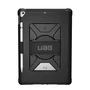 Urban Armor Gear Metropolis Funda con Portabolígrafo y Protección Resistente a Golpes para iPad 10.2" (7th Gen, 2019) - Negro