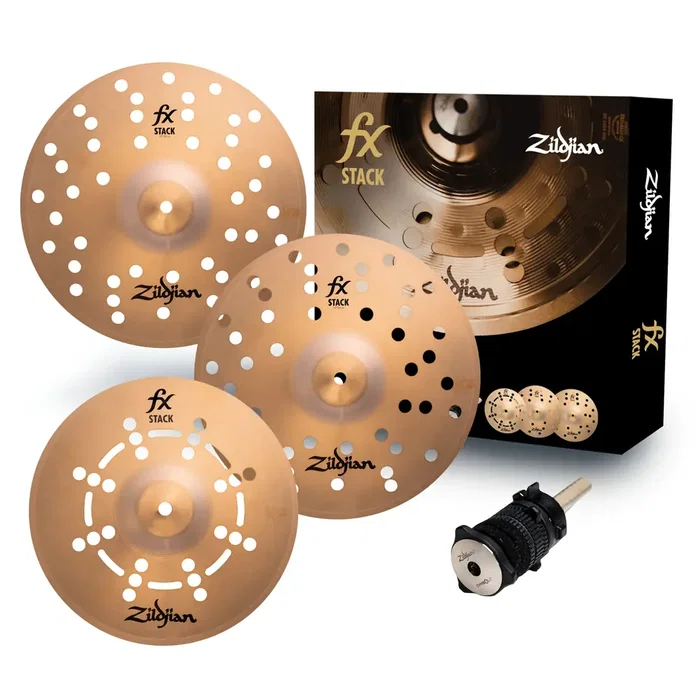 Zildjian Stack FX 12" (Con Sistema De Montaje) Platos para Batería