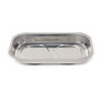 Workpro Bandeja Metálica Magnética Rectangular Acero Inoxidable 238 x 137 x 40 mm