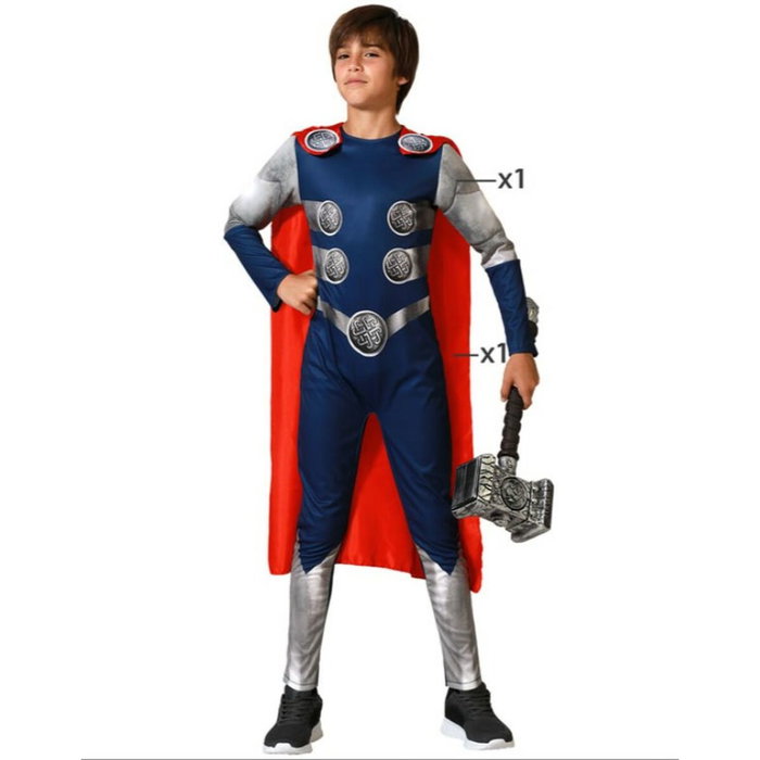 Marvel Disfraz de Thor Niños Talla 3-4 Años Marvel Disfraz de Thor Niños Talla 3-4 Años