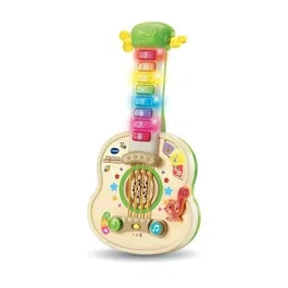 Vtech Baby VTE3417766208057 Mi Guitarra Mágica Lumi Juguete con Parte de Madera Certificada FSC