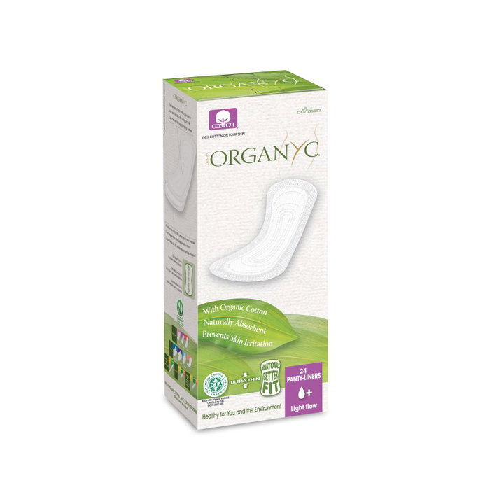 ORGANYC Salvaslip Ultrafino 24 uds. de Algodón Orgánico ORGANYC Salvaslip Ultrafino 24 uds. de Algodón Orgánico