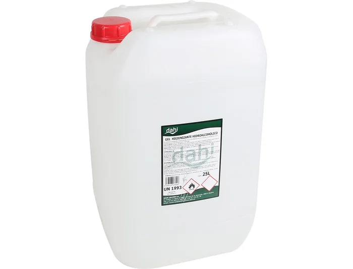 Dahi Gel hidroalcohólico higienizante para manos 25 litros