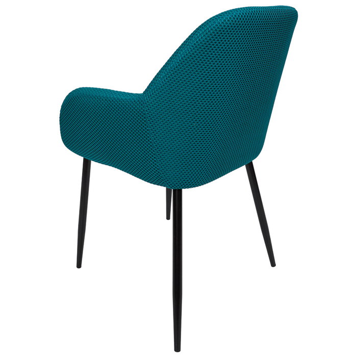 Home Deco Factory Silla Butaca Atom Azul Contemporain