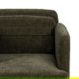 Sillón Verde Tejido-Madera Salón 72 X 72 X 73 cm