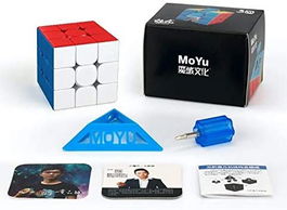 Moyu Cubo Rubik 3x3 Magnético Meilong Stickerless
