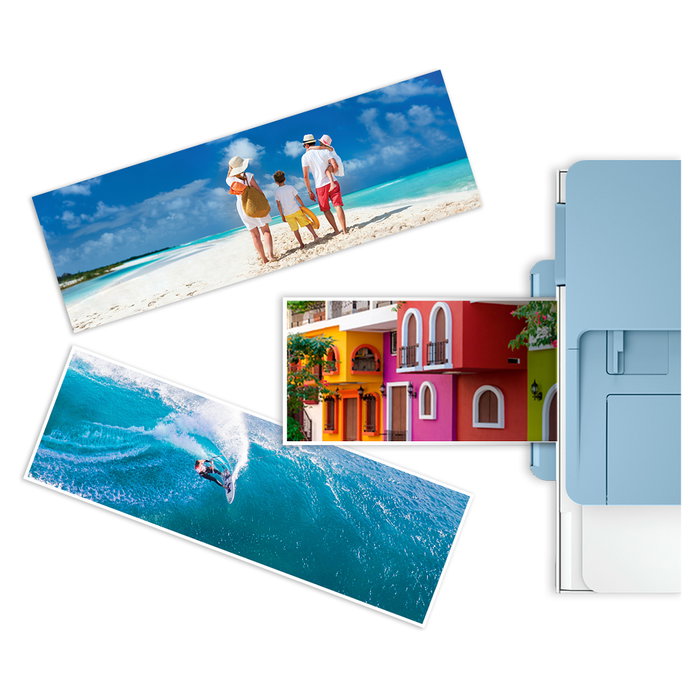 HP Adv Photo Paper Glossy 4x12in 10 Hojas