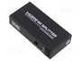 QOLTEC Divisor HDMI 1.4 Negro con 2 Salidas HDMI