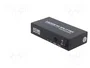 QOLTEC Divisor HDMI 1.4 Negro con 2 Salidas HDMI