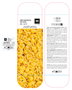 Inde Tarro Boro.Ottic.T/Acacia Cuad. 1650 ml - La Mediterran - Capacidad 1650ml, Medidas 10.2 x 10.2 x 25 cm (12 Unidades)