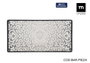La Mediterranea Fuente Rectangular Azurill Elite 30x15 cm