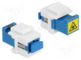 DeLOCK Módulo Keystone SC Simplex hembra a SC Simplex hembra con protección láser