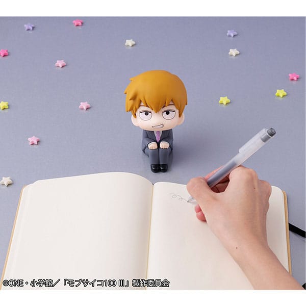 Megahouse Mob Psycho 100 III Estatua PVC Look Up Arataka Reigen