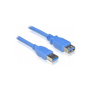 DeLOCK Cable de extensión USB 3.0 tipo A macho a hembra, 1 m, Azul DeLOCK Cable de extensión USB 3.0 tipo A macho a hembra, 1 m, Azul