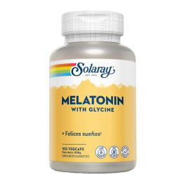 SOLARAY Melatonina con Glicina 100 Vegcaps